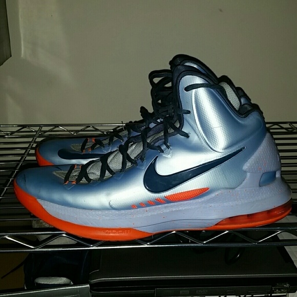 Nike KD V Ice blue Sz 10 - Picture 3 of 5